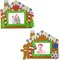 4E’s Novelty Foam Gingerbread House Picture Frame Craft Kit (12 Pack) – DIY Christmas Photo Frame Magnet Craft for Kids Ages 3-12, Classroom Holiday Crafts, Bulk Christmas Party Favors for Kids